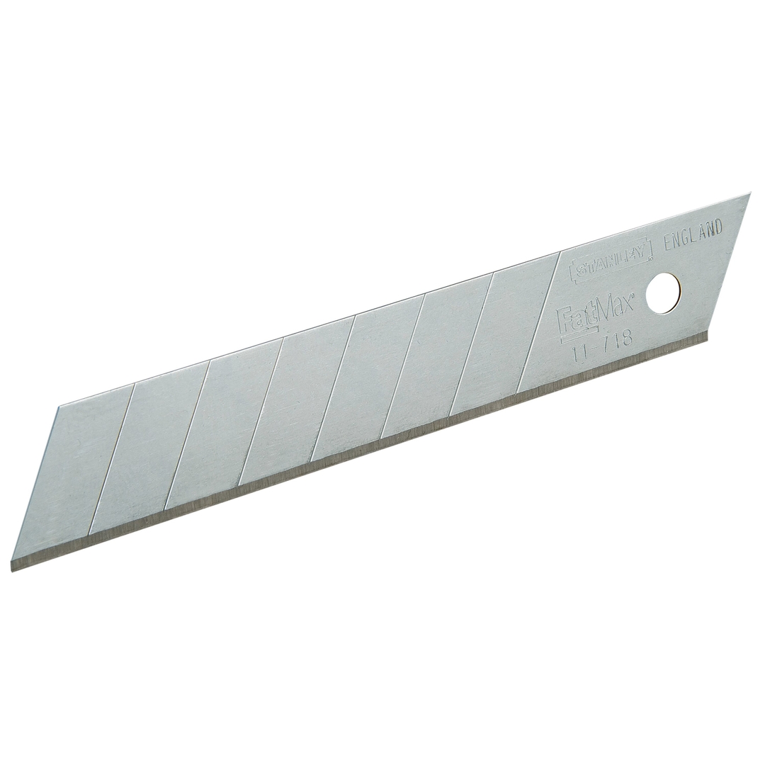 Stanley Stanley FatMax SnapOff Blades 18mm 10 Pack 11718T