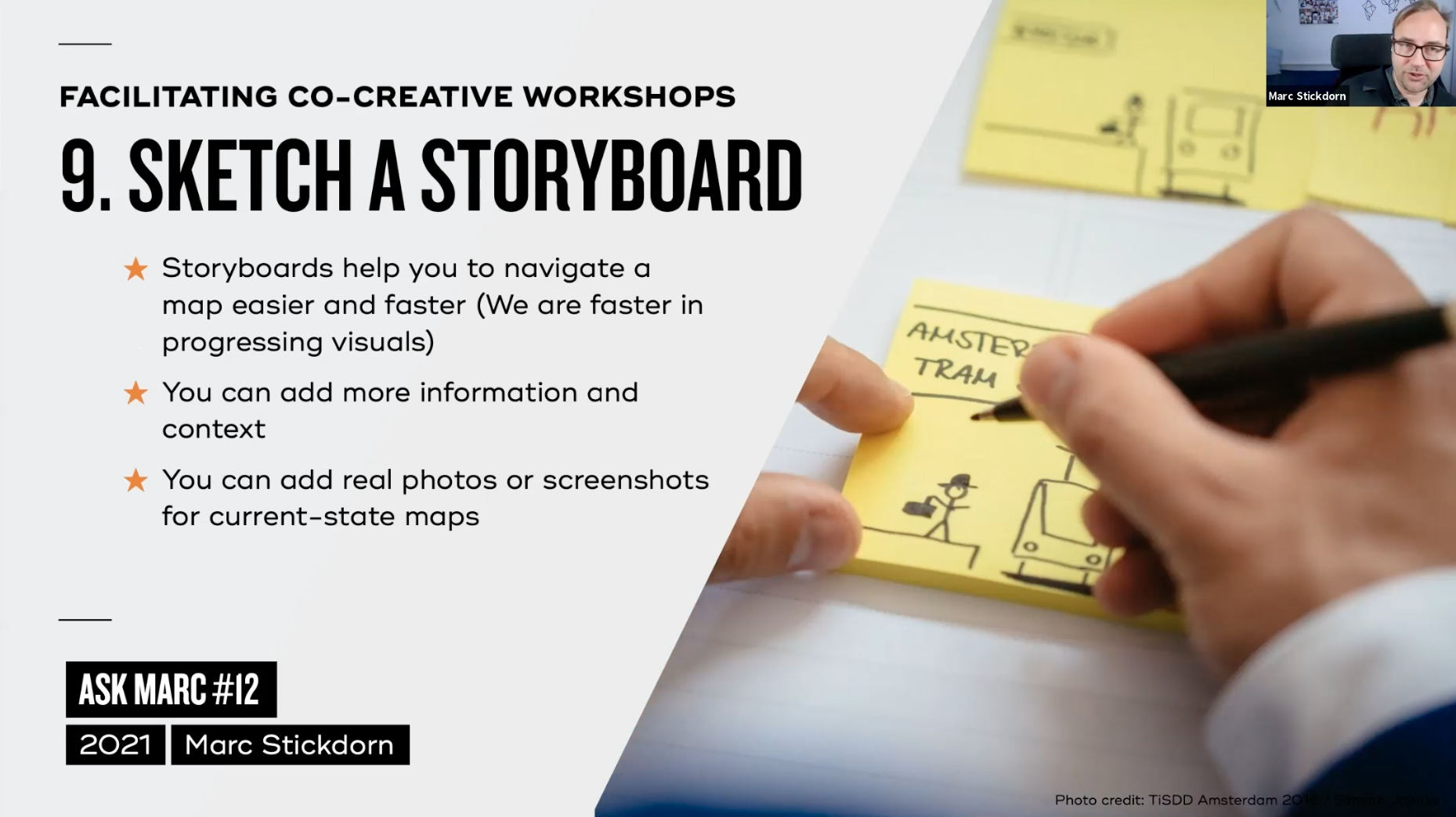 Tip 9: sketch a storyboard