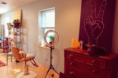 Citrine Salon interior