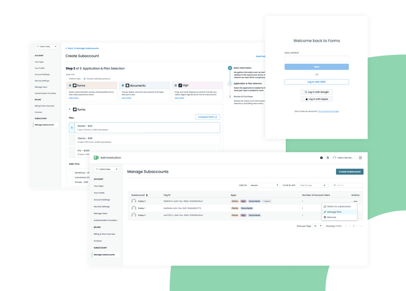 Product Bundle Releases Formstack