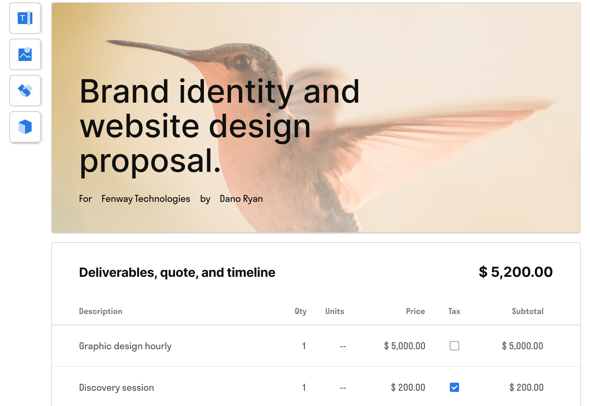 Freelance Proposal & Contract Creation Tools | Hectic™
