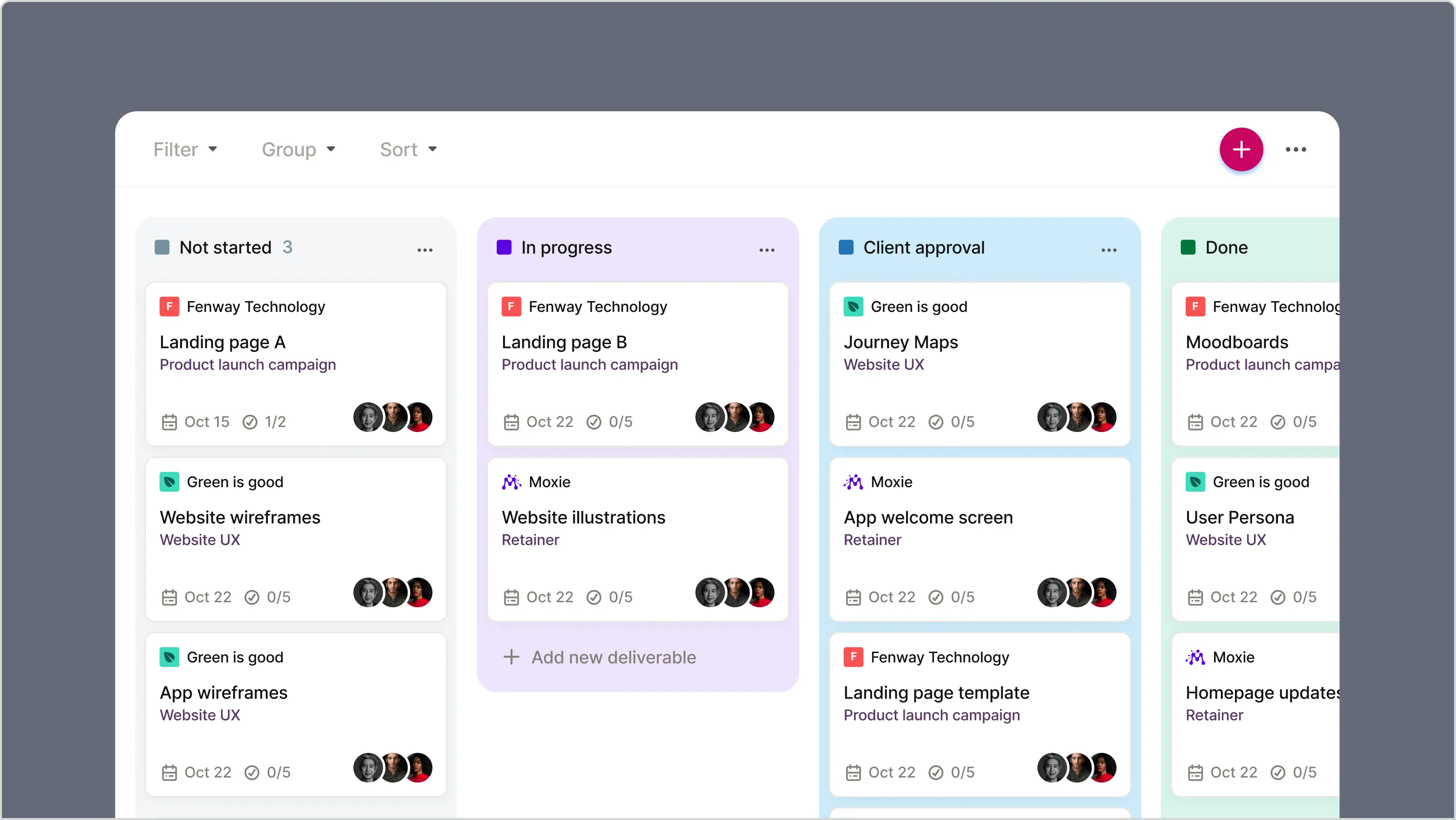 Moxie | Built for freelancers