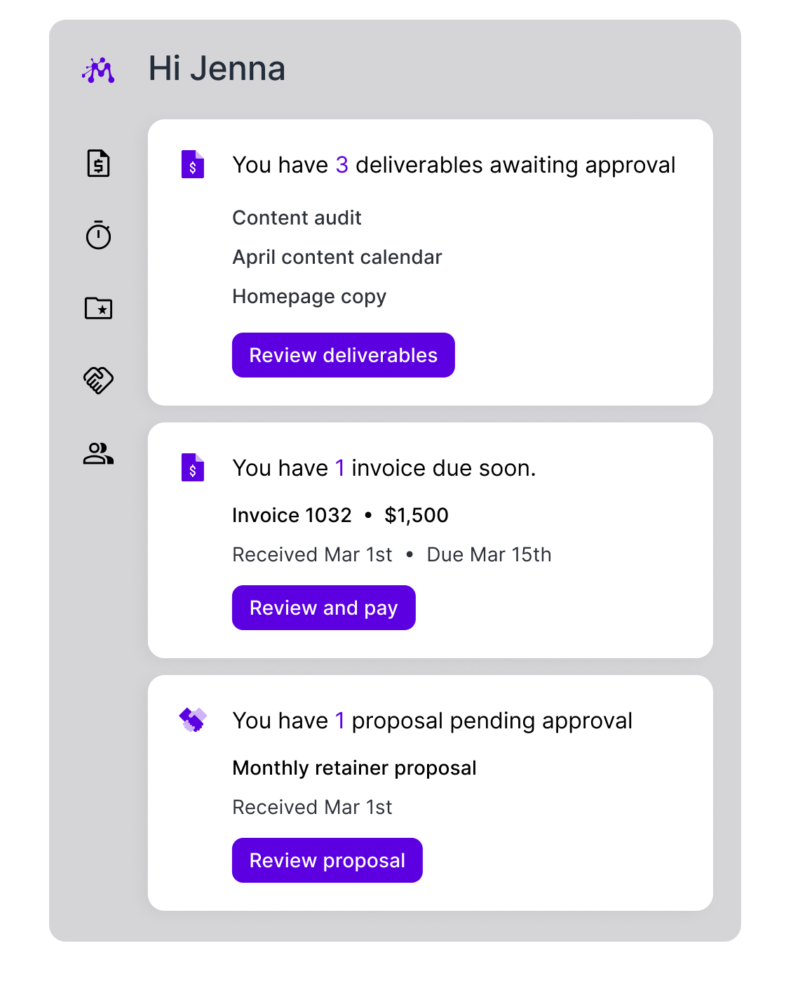 Beautiful Client Portals Built For Freelancers Moxie™