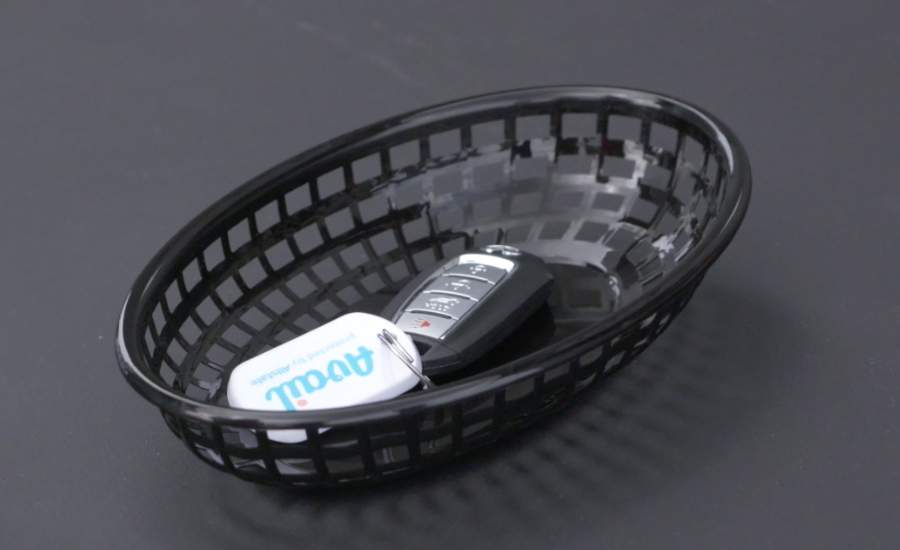 avail car keys in key basket