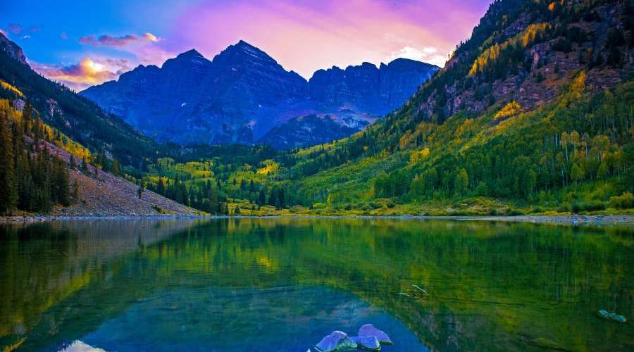 Lake at aspen co