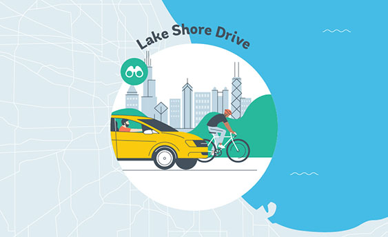 lake shore drive graphic