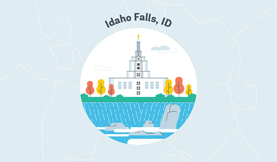 idaho falls id graphic