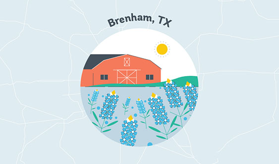 brenham tx graphic