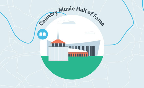 country music hall of fame graphic