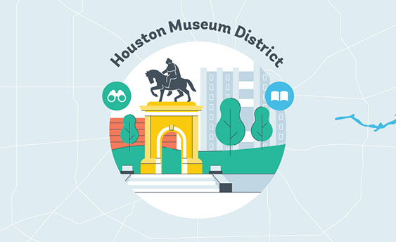 houston museum district graphic
