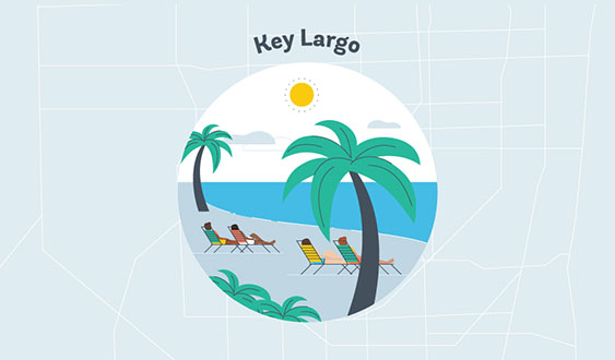 key largo graphic