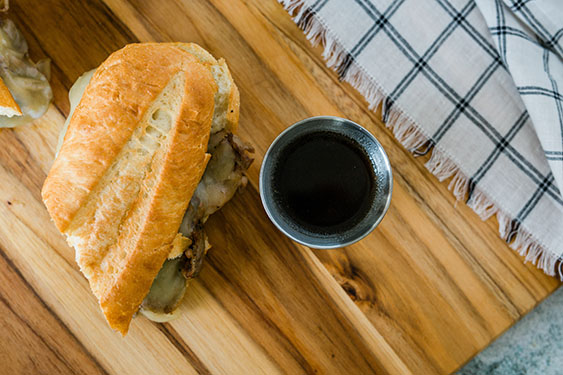 los angeles french dip sandwich