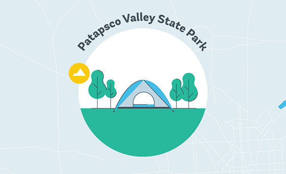 patapsco valley state park graphic