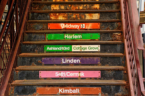 chicago L stop