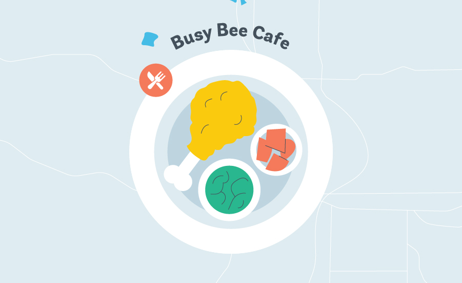 things to do in atlanta busy bee cafe graphic