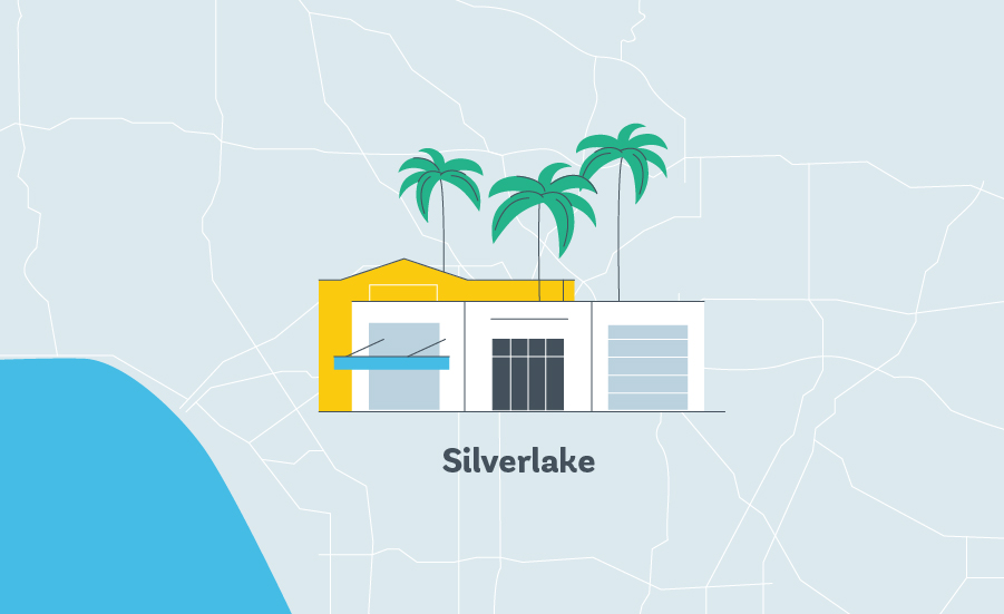 sliverlake LA graphic