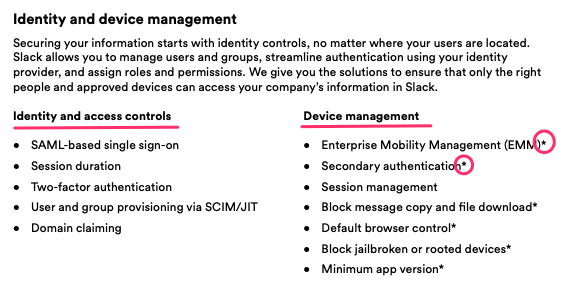user authentication security policy