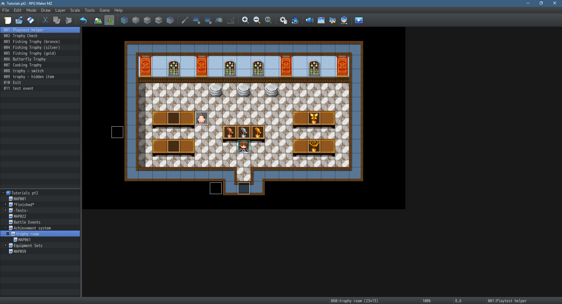 Eventing a Trophy Room | The Official RPG Maker Blog