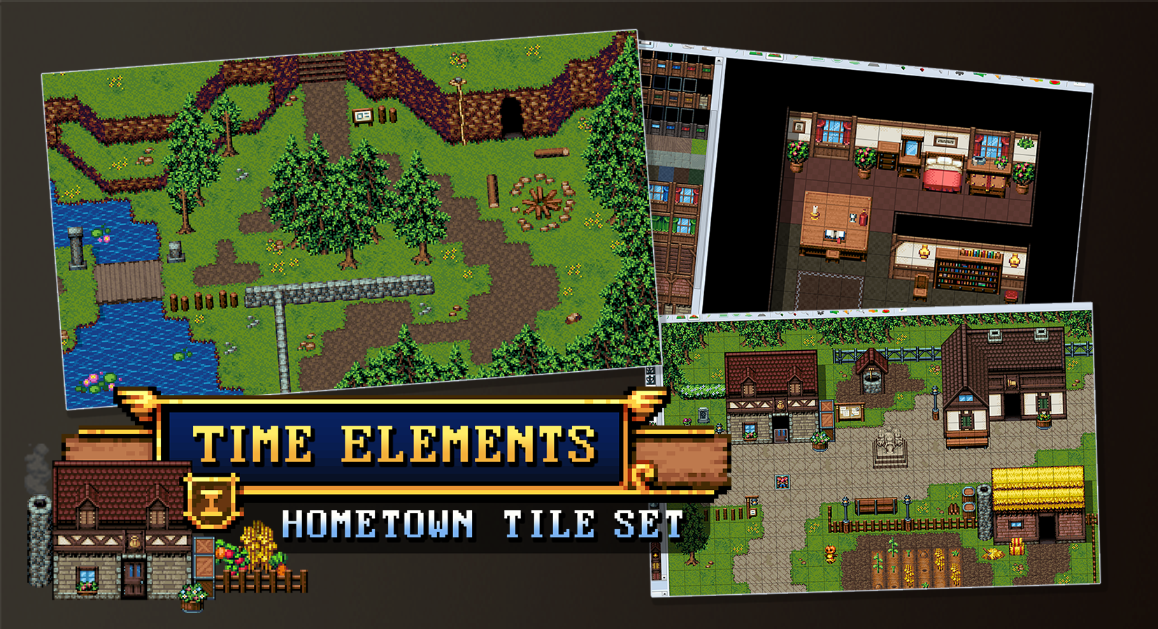 Time Elements - Hometown Tileset