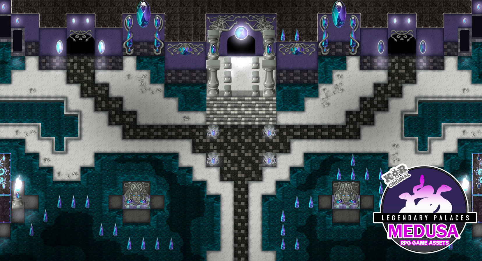 KR Legendary Palaces - Medusa Tileset