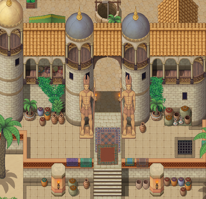 Winlu Fantasy Tileset - Desert Exterior