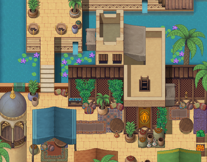 Winlu Fantasy Tileset - Desert Exterior