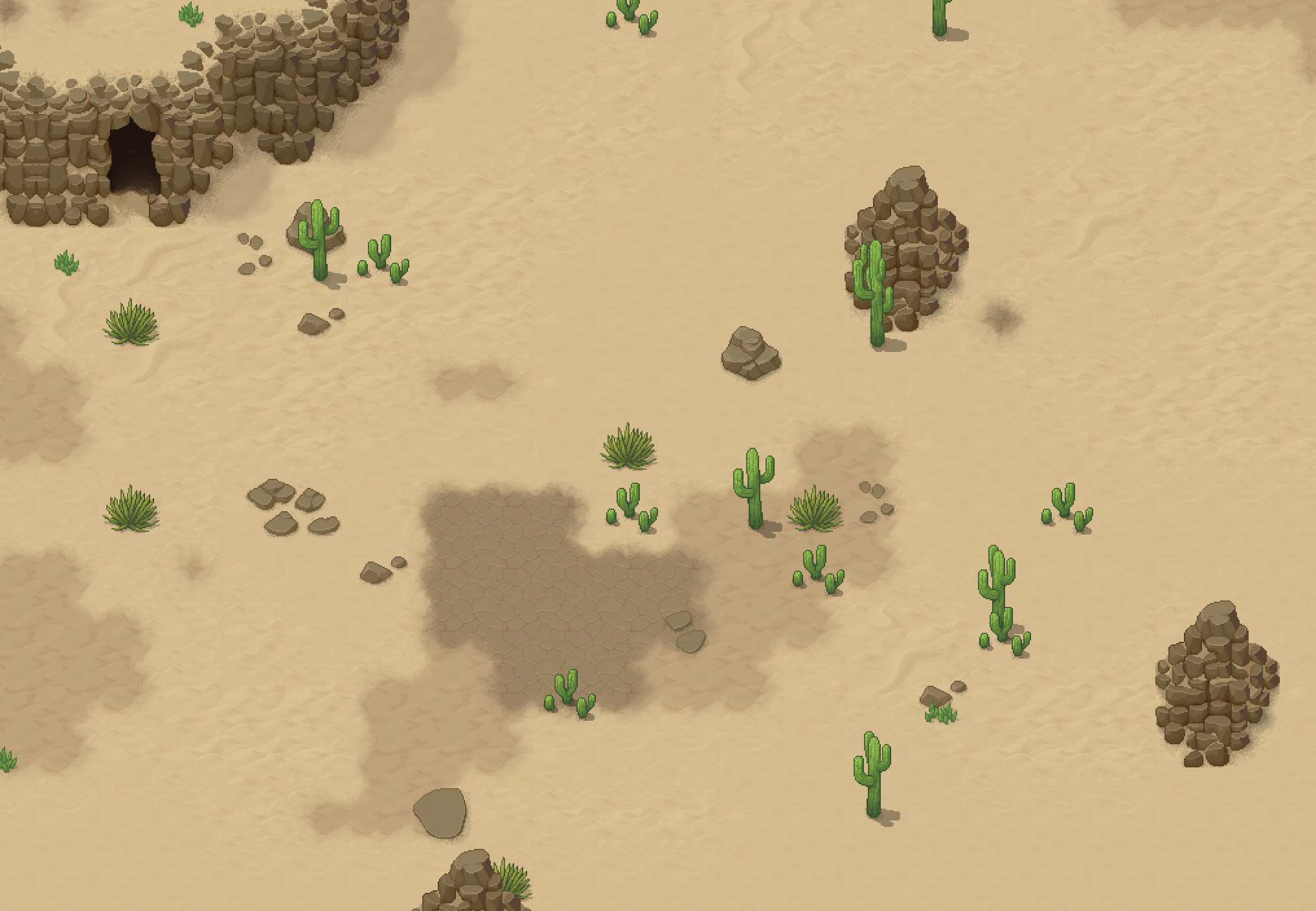 Winlu Fantasy Tileset - Desert Exterior