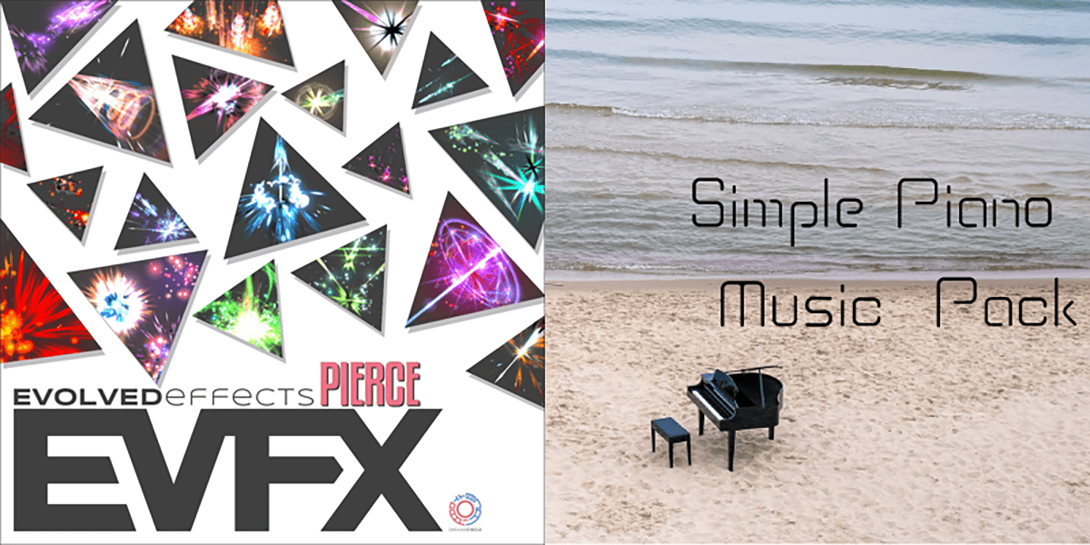 New Releases: EVFX Pierce, Simple Piano Music Pack