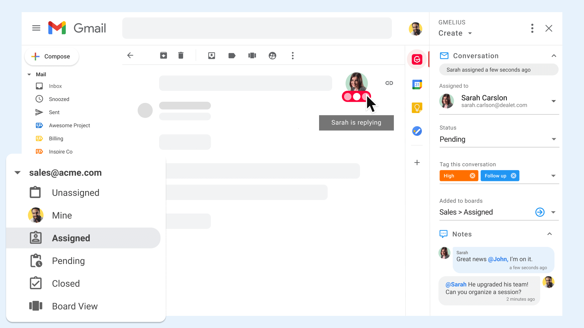 Shared Inbox Collision