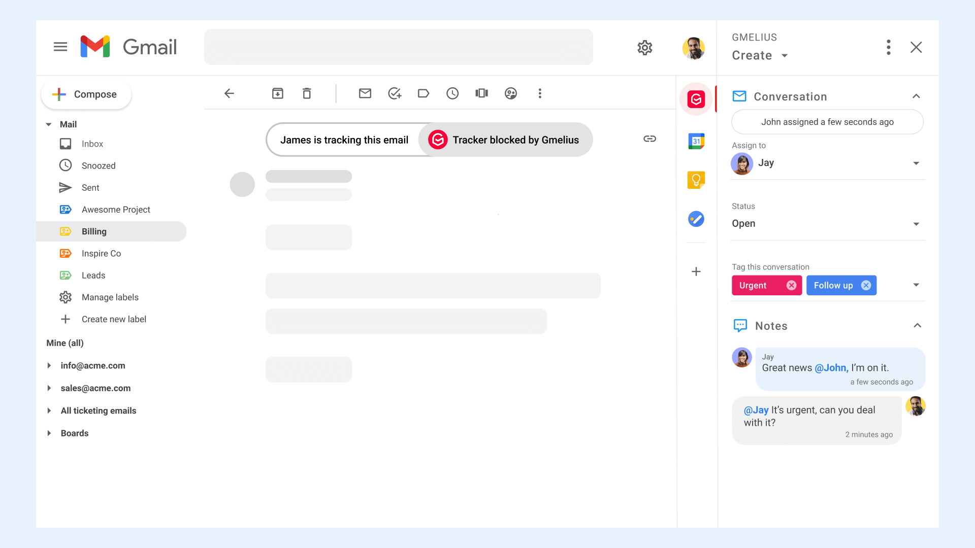 Block Email Tracker