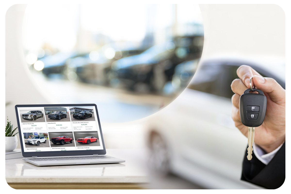 Merchandise Auto Inventory, Engage Car Shoppers and Transact with