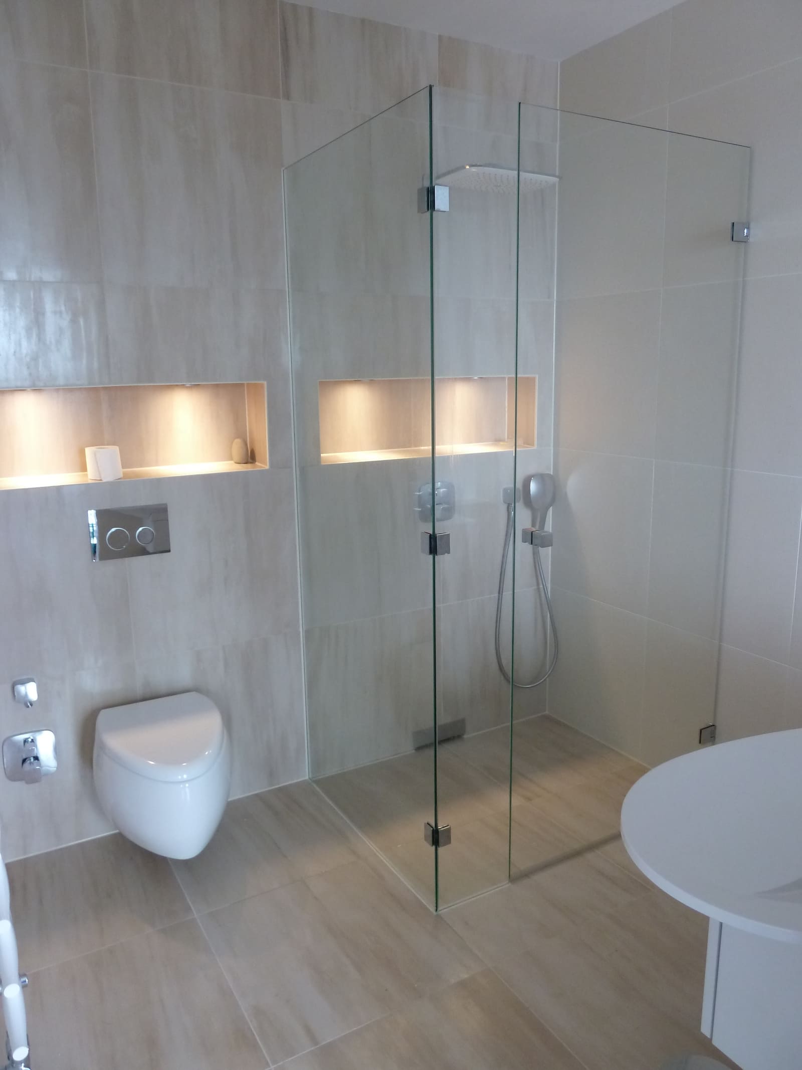 Douchecabines op maat Op maat gemaakt AA Glas