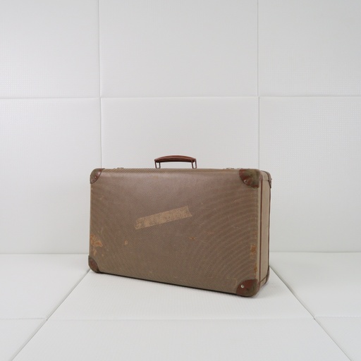 valise vintage brune