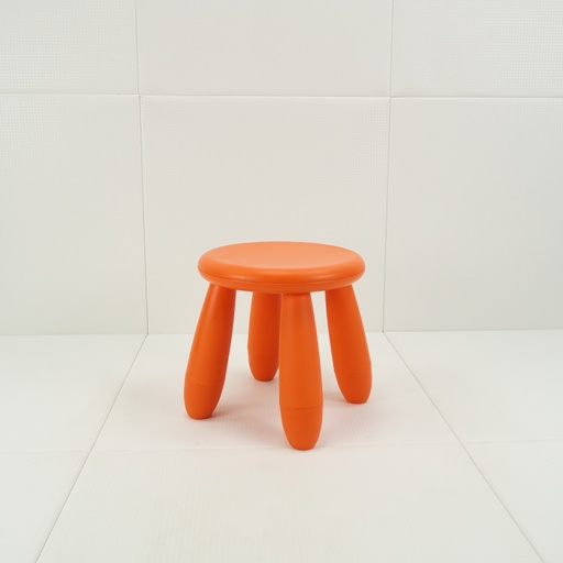 tabouret enfant orange