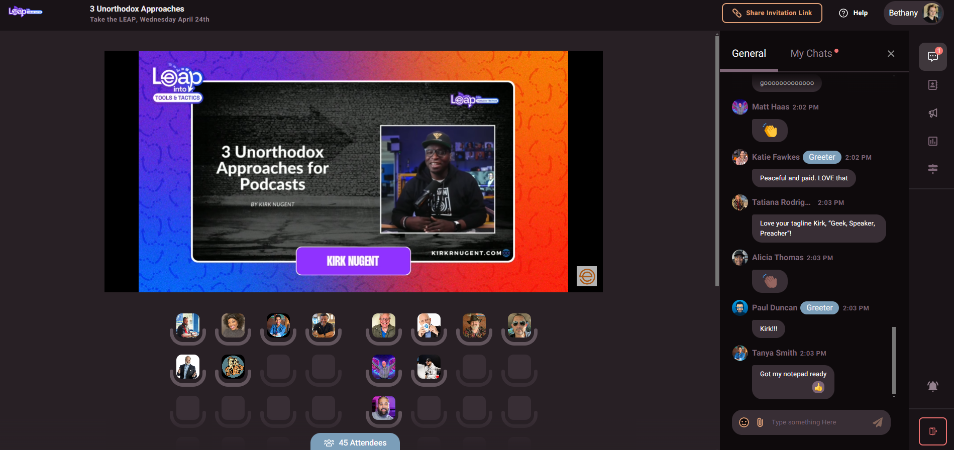 Eccam Live LEAP Recap - How to Host a Virtual Event on Altar Live