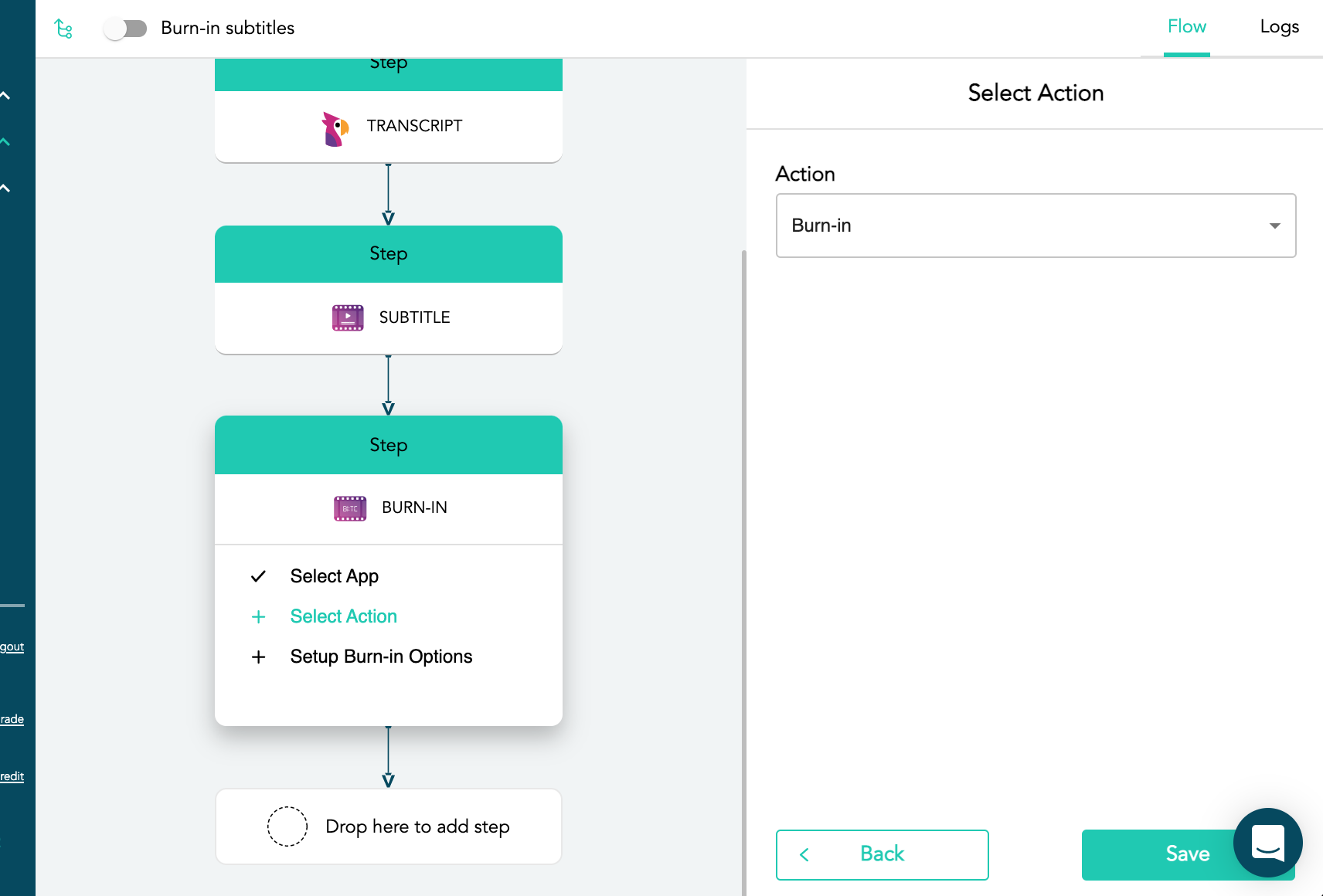 Automatically burn-in subtitles to your video