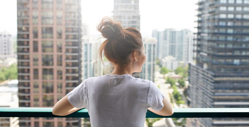 balcony view