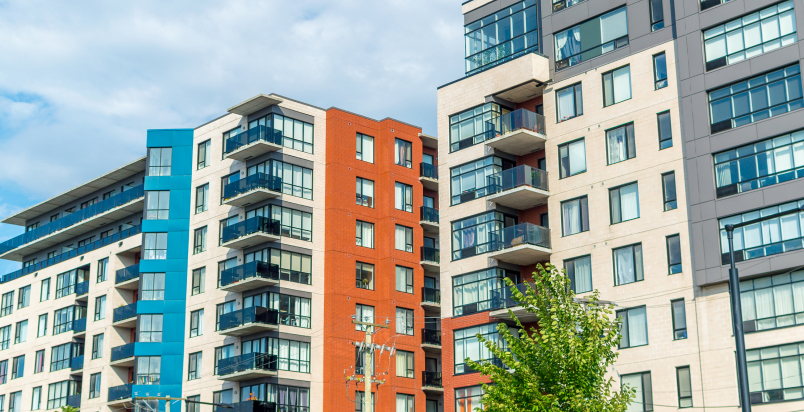 apartment towers