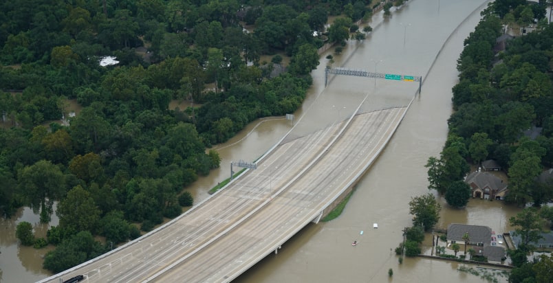 soaked highway
