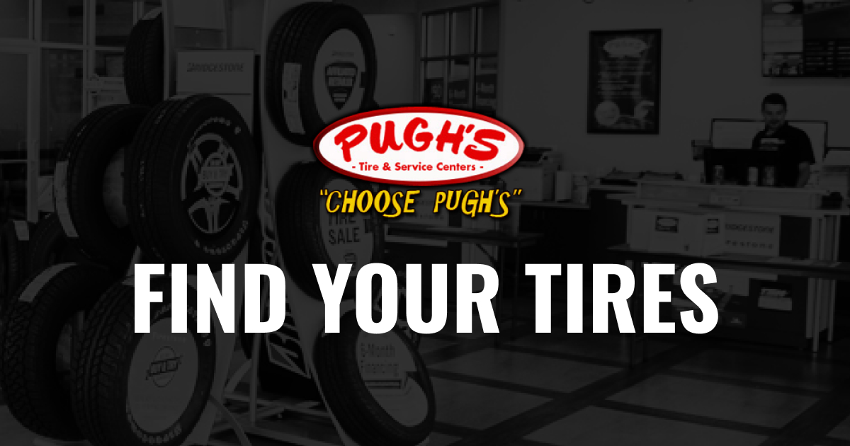Tire Finder Pugh's Tire and Service Centers Greenville NC
