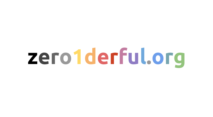 Link to zero1derful.org website