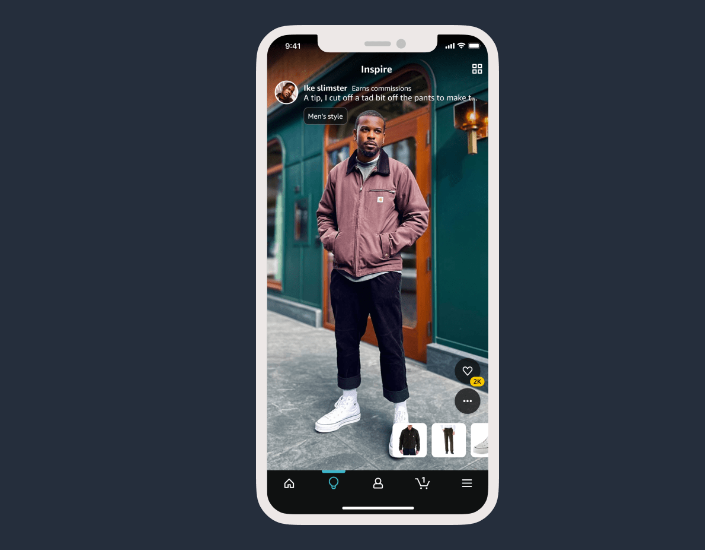 Amazon Inspire example