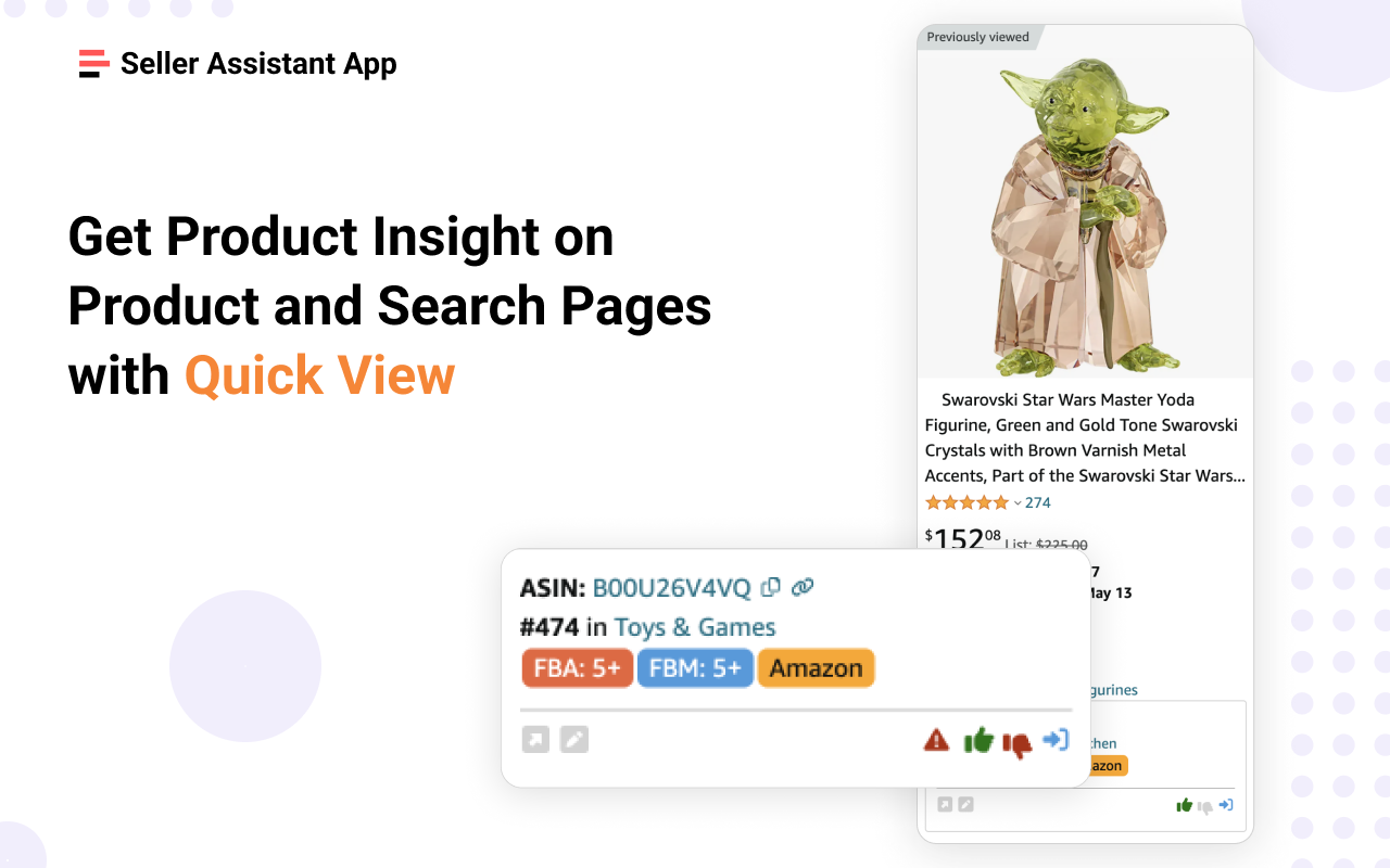 Get Product Insights on Product and Search Pages with Quick View