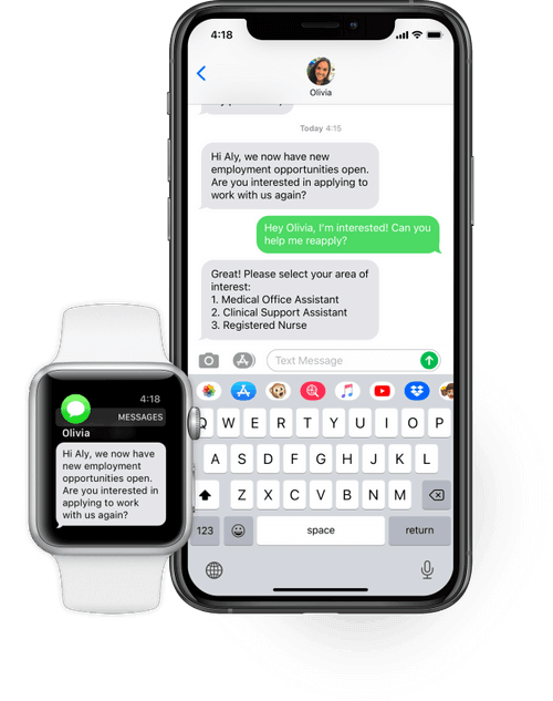 Text Message Application Screening Software Paradox