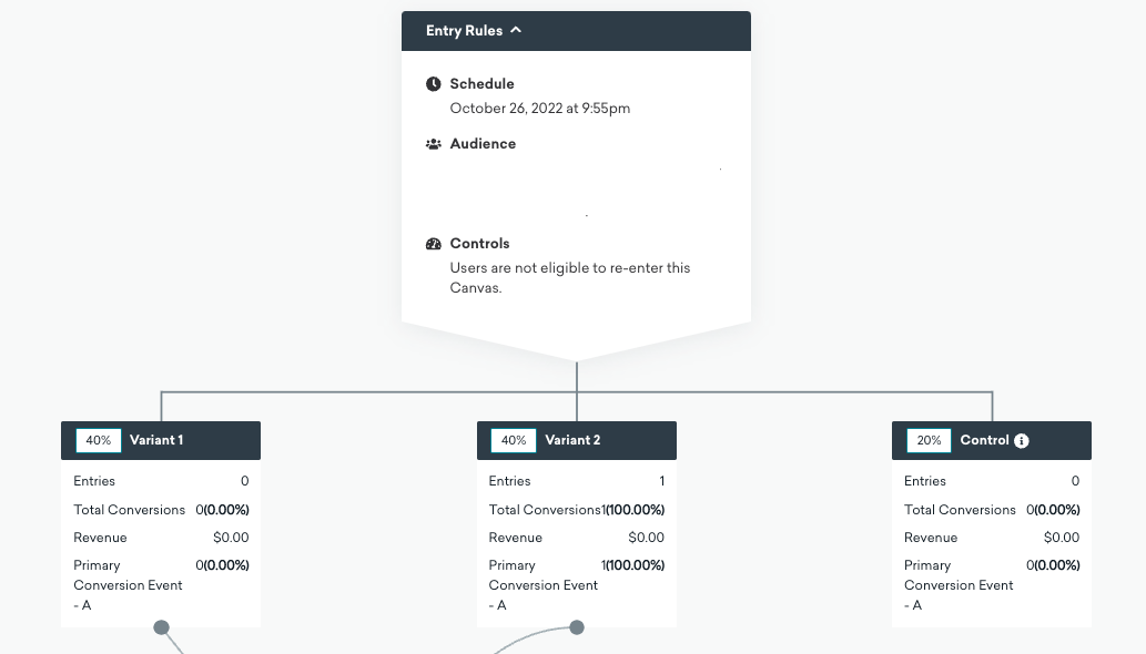 Braze - Canvas - Variant Level Reporting