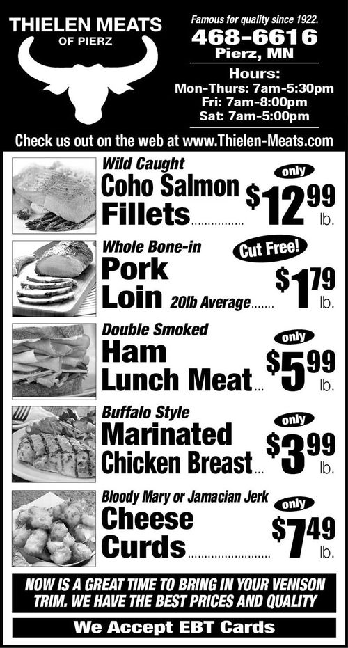 Thielen Meats of Pierz Meat Market and Butcher