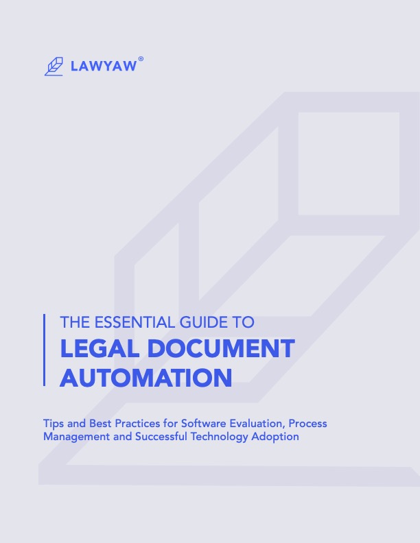 Essential Guide To Legal Document Automation