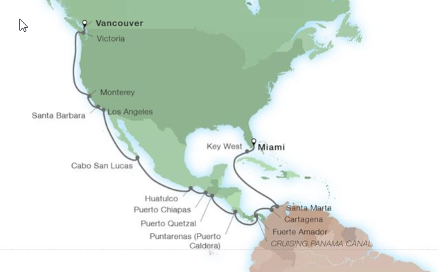 28 Night Odyssey of the Americas
