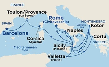 14 Night Mediterranean & Adriatic Medley