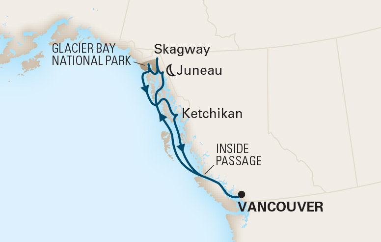 7 Night Alaskan Inside Passage